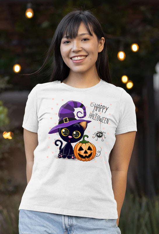 Too Cute To Spook Baby Round Neck Graphic T-Shirt