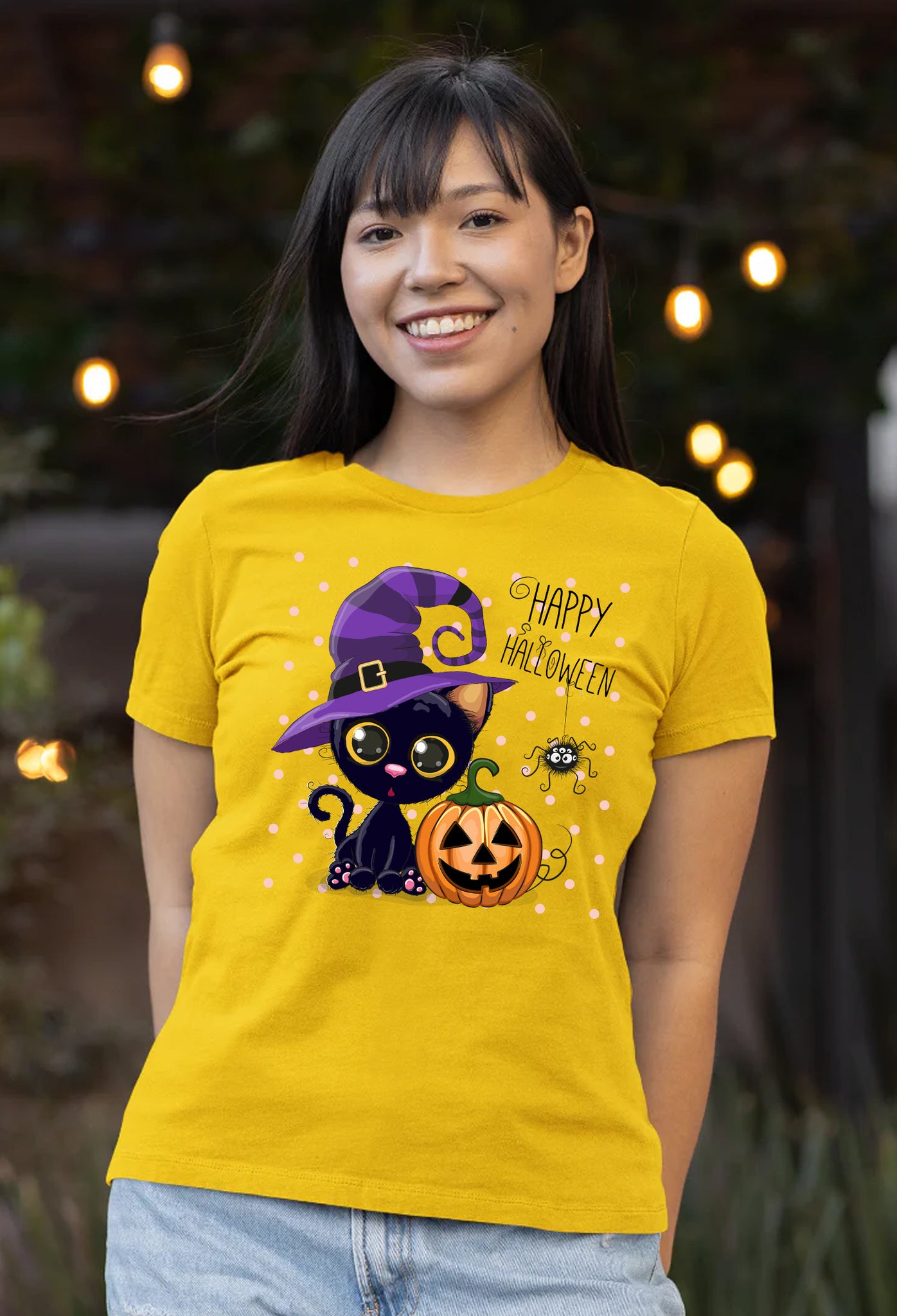 Too Cute To Spook Baby Round Neck Graphic T-Shirt