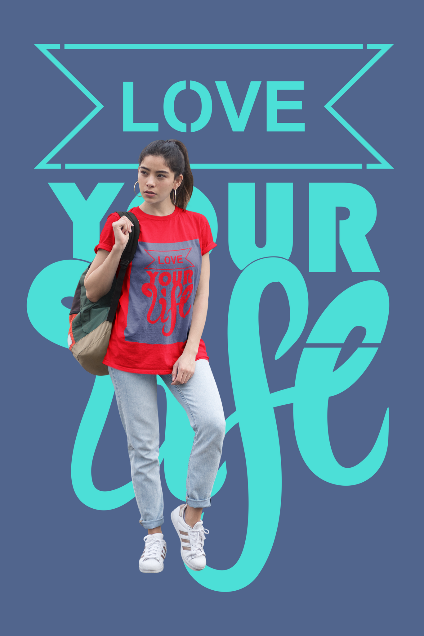 Love Your Life Print T-Shirt