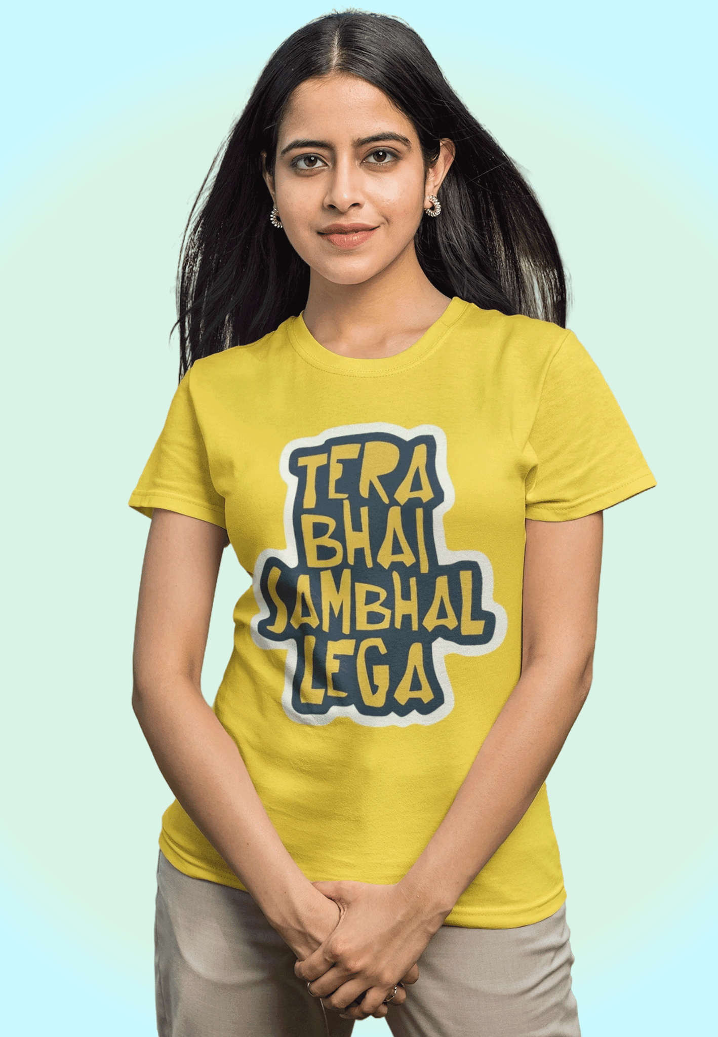 Tera Bhai Sambhal Lega T-shirt Combo