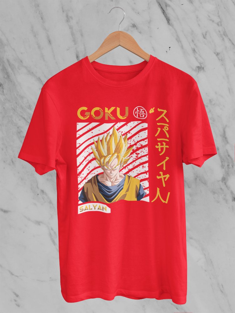 Goku Salyan Anime Unisex T-Shirt