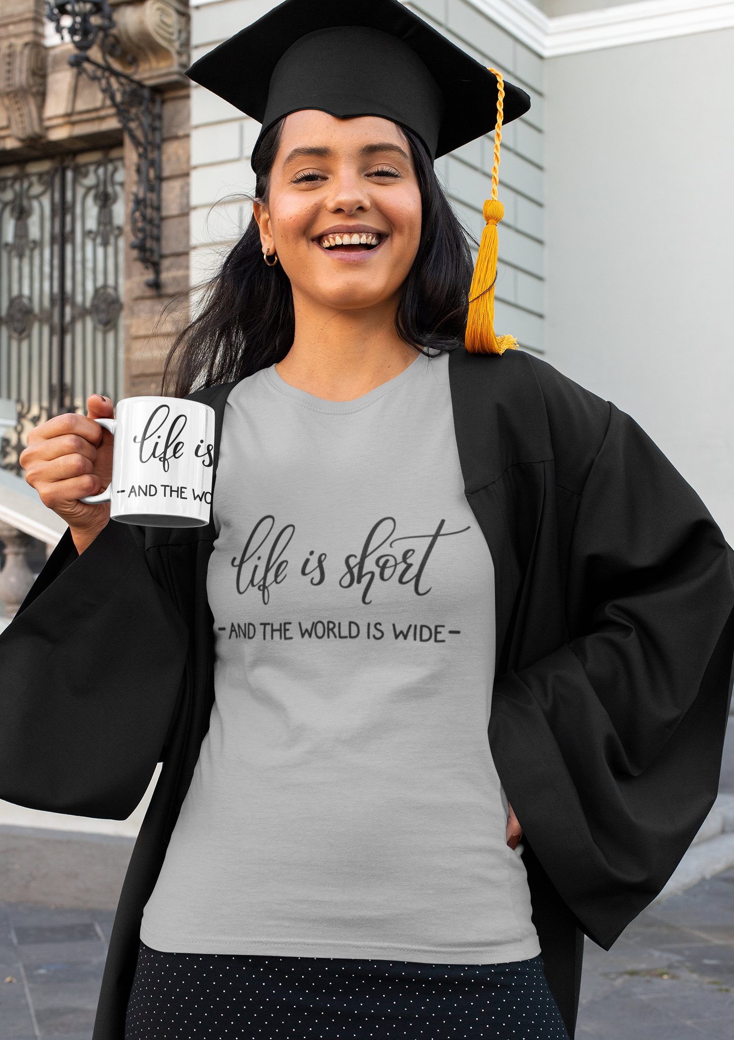 Life is Short  And The Word  is Wide T-Shirt