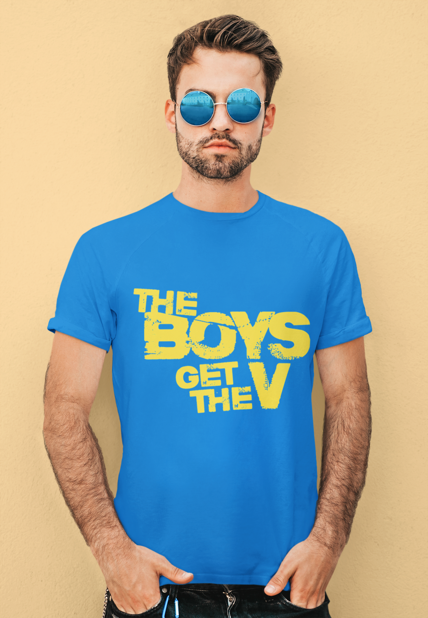 The  Boys Get the V Print  T-Shirt