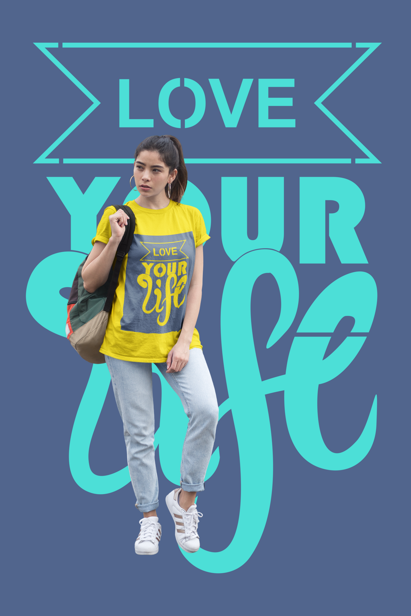 Love Your Life Print T-Shirt