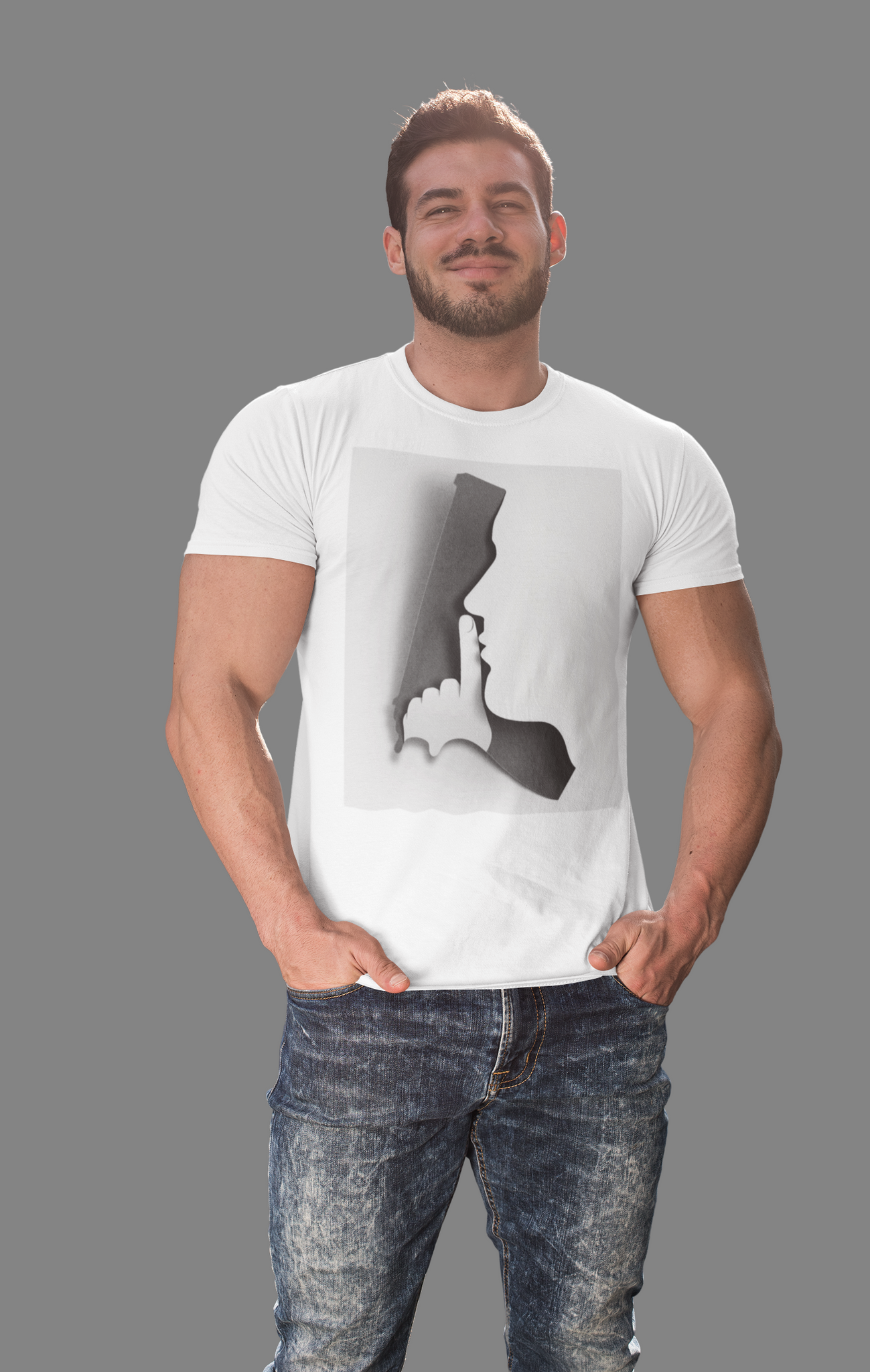 Man With Gun  Vashions T-Shirt