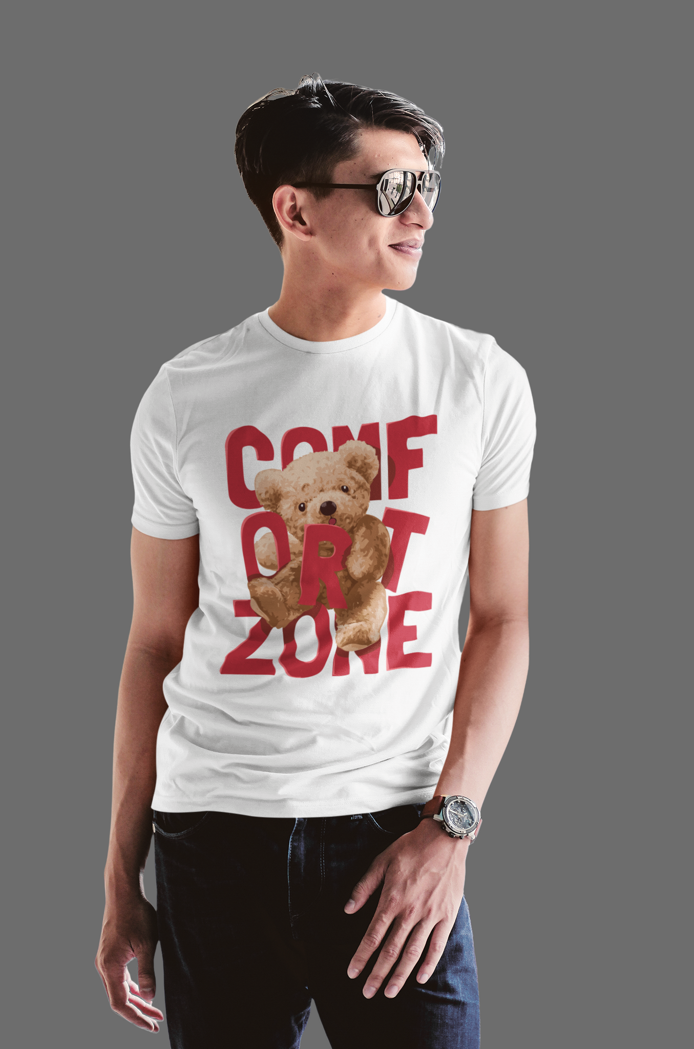 Comfort Zone Print Vashions T-Shirt