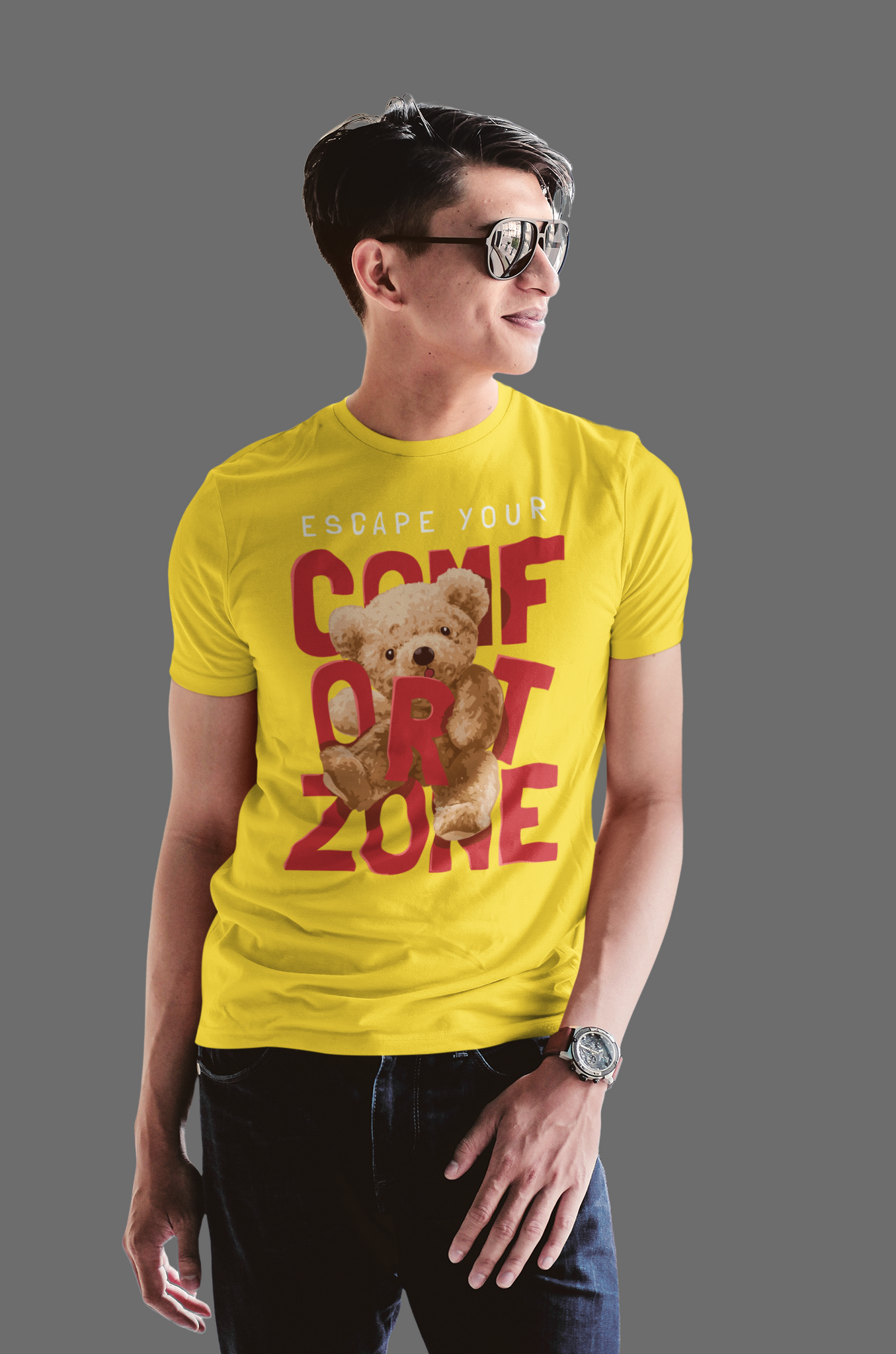 Comfort Zone Print Vashions T-Shirt